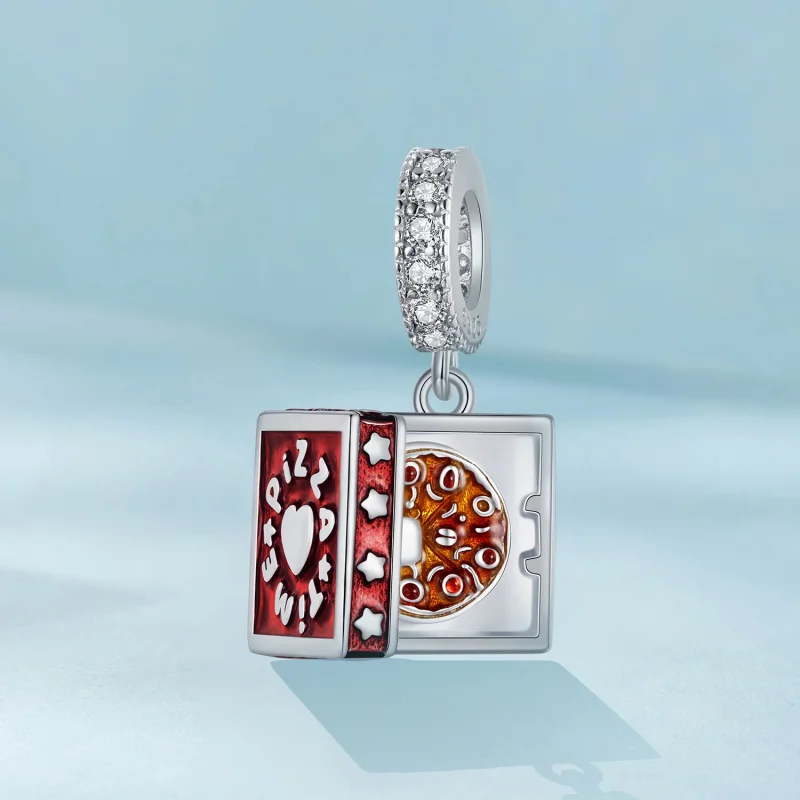 (image for) PANDORA Style Fun Pizza Pendant - SCC2841 - View 2