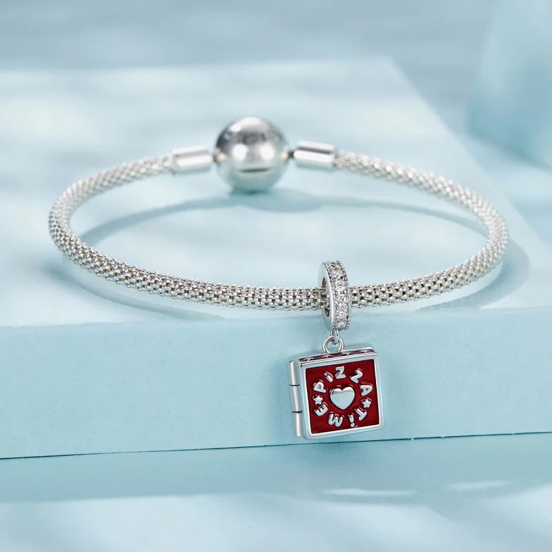 (image for) PANDORA Style Fun Pizza Pendant - SCC2841 - View 4