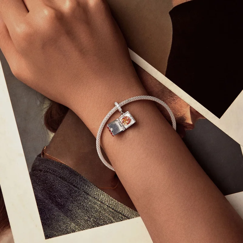 (image for) PANDORA Style Fun Pizza Pendant - SCC2841 - View 7