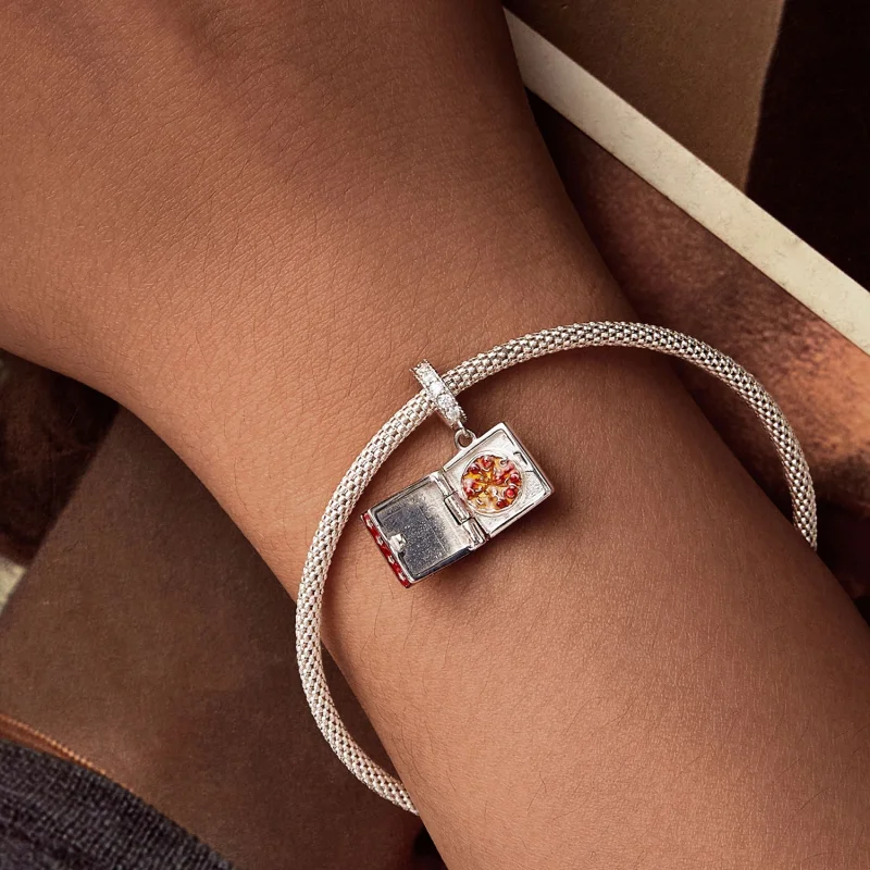 (image for) PANDORA Style Fun Pizza Pendant - SCC2841 - View 9