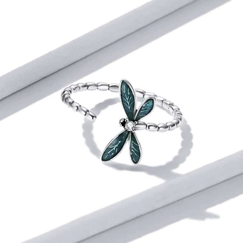 (image for) PANDORA Style Gorgeous Dragonfly Open Ring - BSR216 - View 10