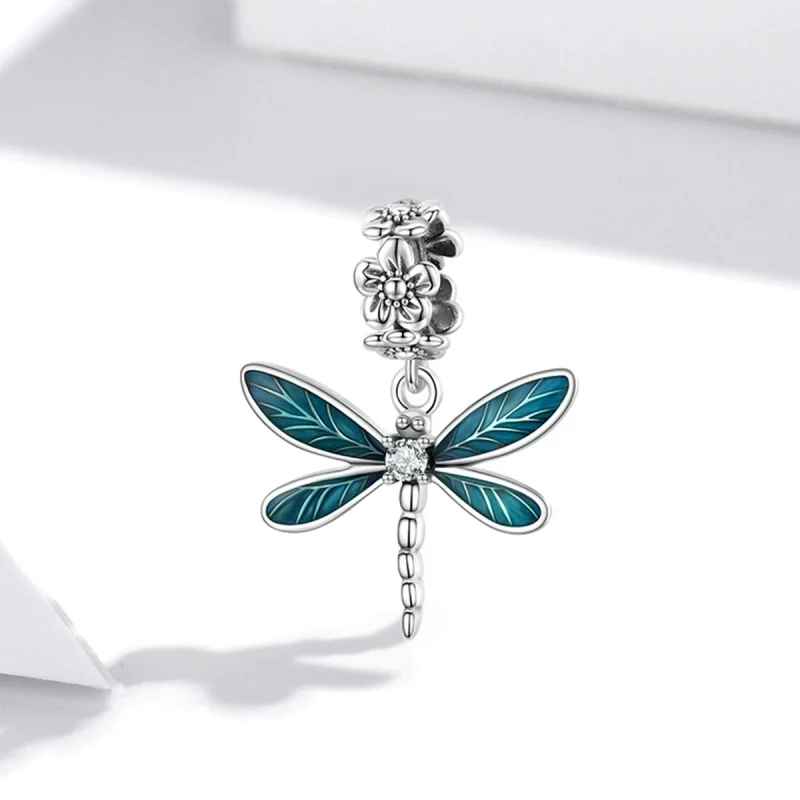 (image for) PANDORA Style Gorgeous Dragonfly Pendant - BSC521 - View 2