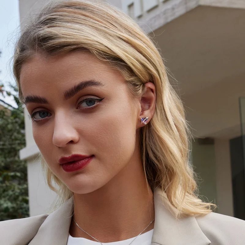 (image for) PANDORA Style Gradient starry sky earrings - SCE1768 - View 8