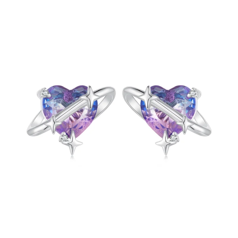 (image for) PANDORA Style Gradient starry sky earrings - SCE1768 - Product Image