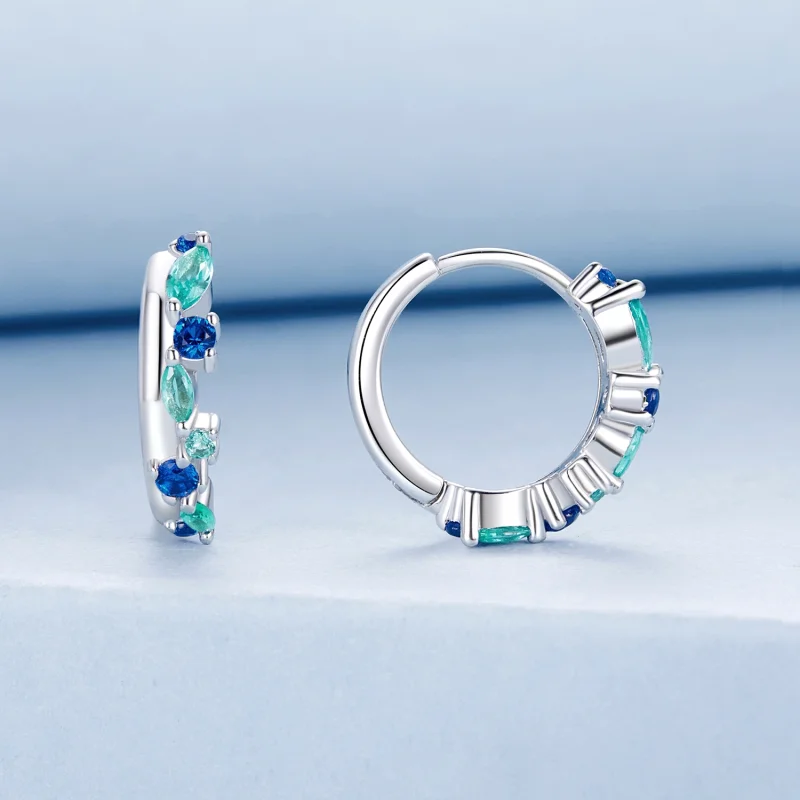 (image for) PANDORA Style Gravel earrings - BSE1059 - View 2