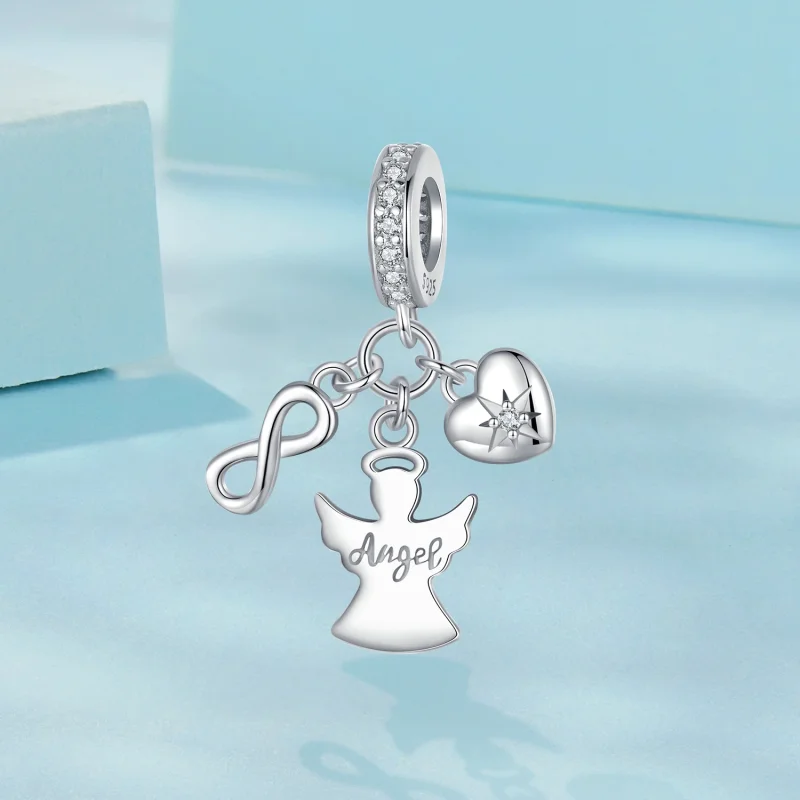 (image for) PANDORA Style Guardian Angel Pendant - SCC2902 - View 2