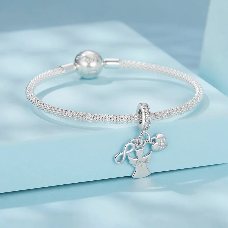 (image for) PANDORA Style Guardian Angel Pendant - SCC2902 - View 3