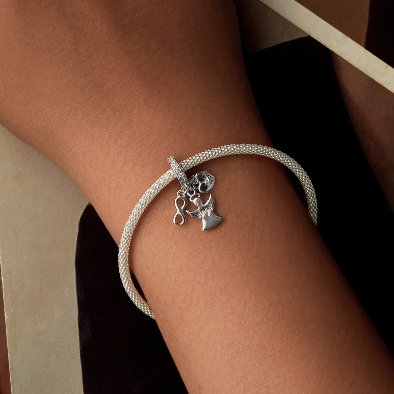 (image for) PANDORA Style Guardian Angel Pendant - SCC2902 - View 5