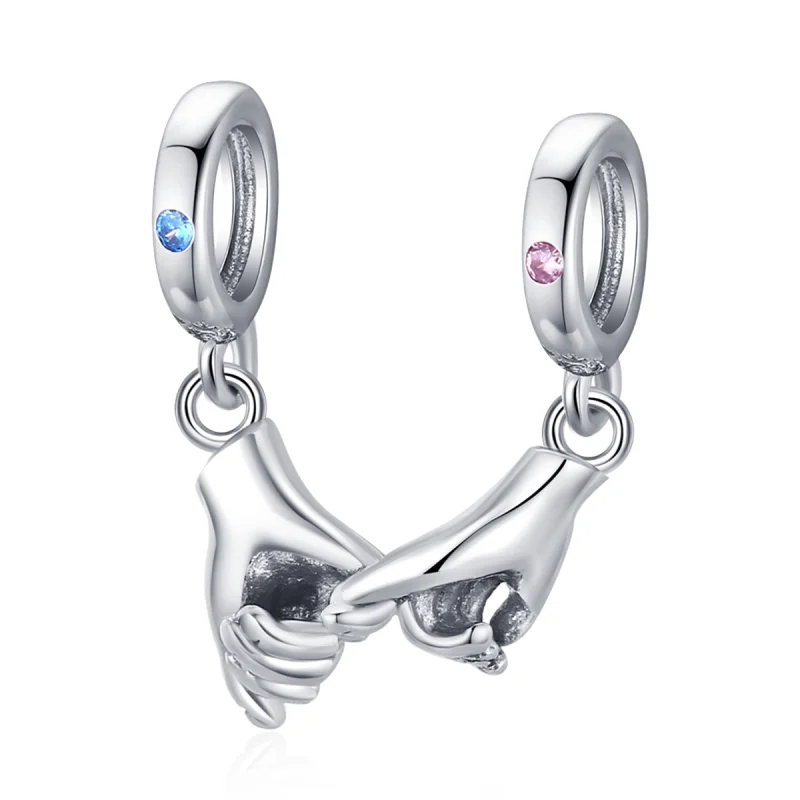 (image for) PANDORA Style Hand in hand agreement Dangle - BSC505 - Product Image