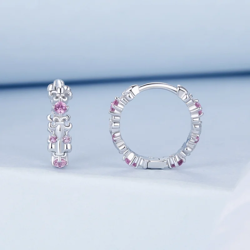 (image for) PANDORA Style Iris earrings - BSE1046 - View 2