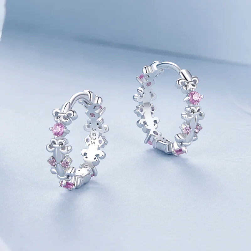 (image for) PANDORA Style Iris earrings - BSE1046 - View 3