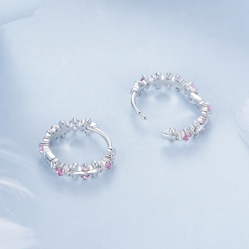 (image for) PANDORA Style Iris earrings - BSE1046 - View 4