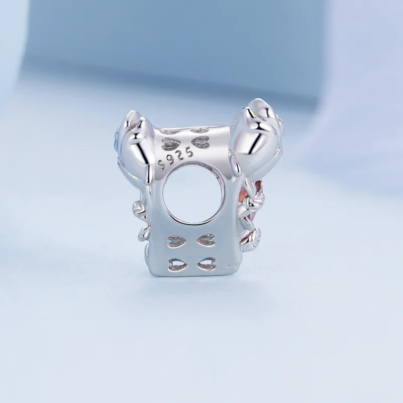 (image for) PANDORA Style June birthstone heart charm - BSC660-6 - View 3