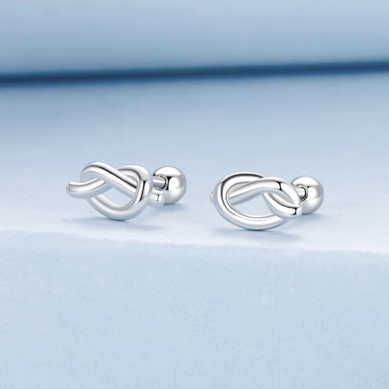 (image for) PANDORA Style Knot earrings - BSE1051 - View 2