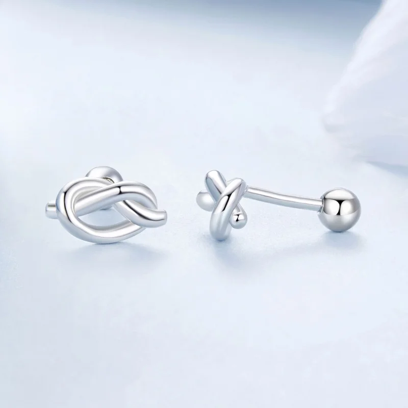 (image for) PANDORA Style Knot earrings - BSE1051 - View 4