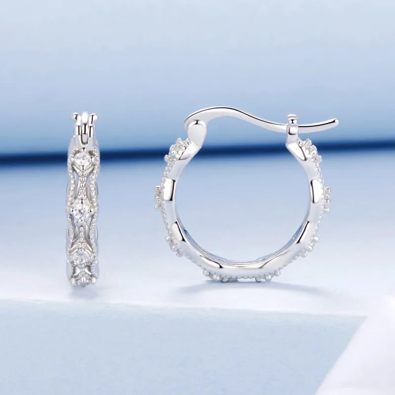 (image for) PANDORA Style Lace earrings - BSE1101 - View 2