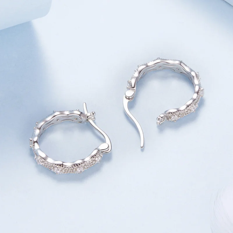 (image for) PANDORA Style Lace earrings - BSE1101 - View 3