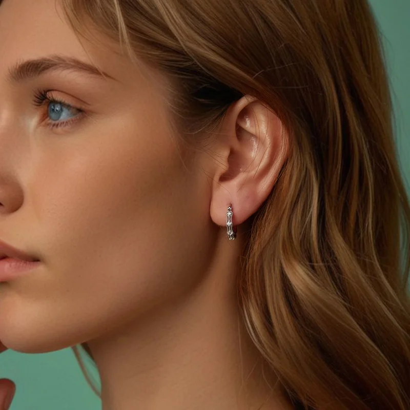 (image for) PANDORA Style Lace earrings - BSE1101 - View 6