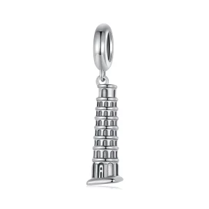 (image for) PANDORA Style Leaning Tower of Pisa Pendant - SCC2876