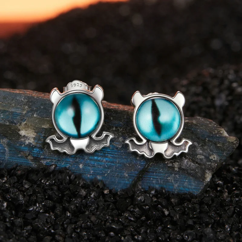 (image for) PANDORA Style Little devil earrings - BSE1091 - View 2