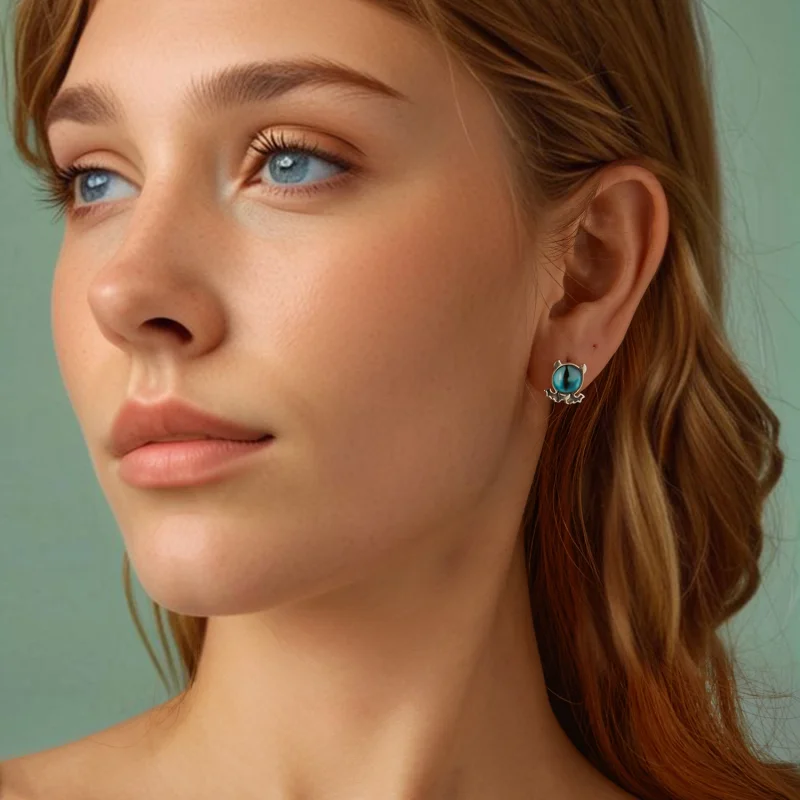 (image for) PANDORA Style Little devil earrings - BSE1091 - View 7