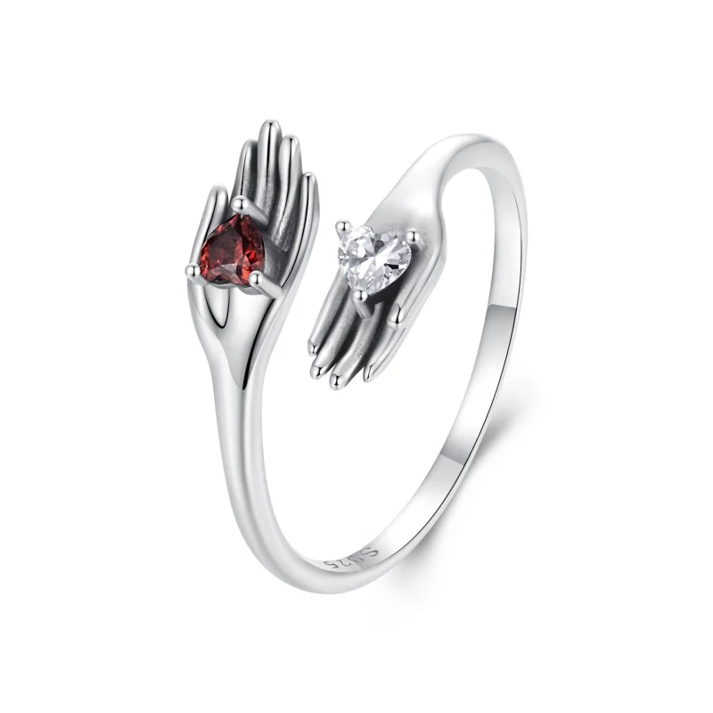 (image for) PANDORA Style Love and Sincerity Guardian Open Ring - SCR1048-E - Product Image