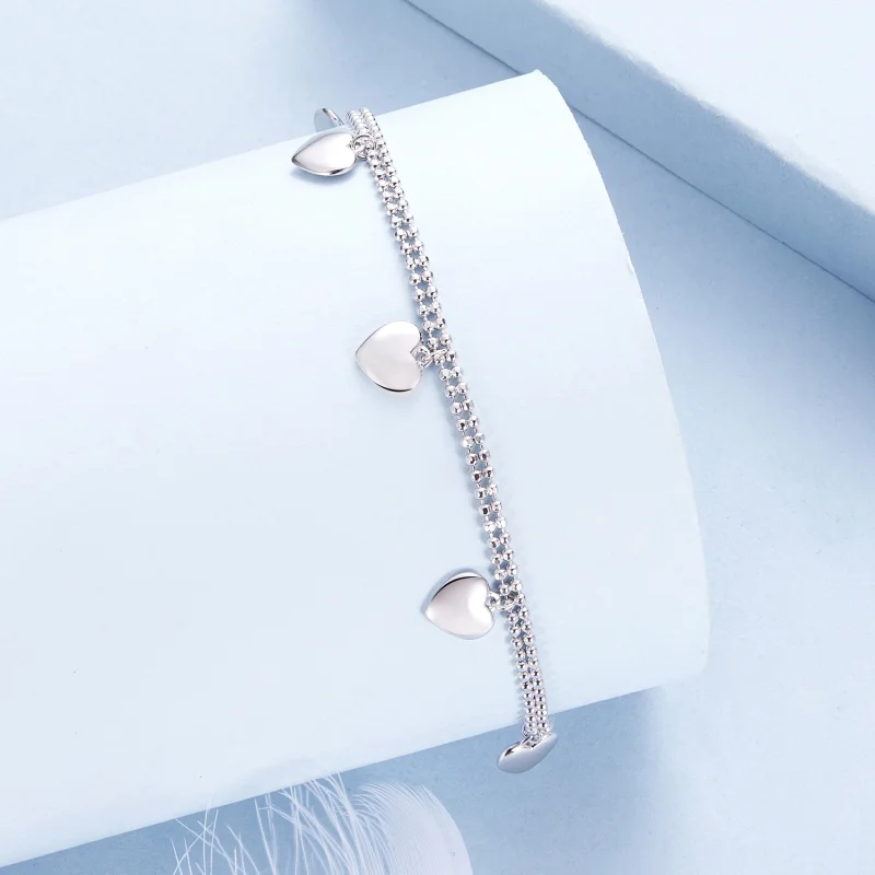 (image for) PANDORA Style Love double layer beads bracelet - BSB190 - View 2