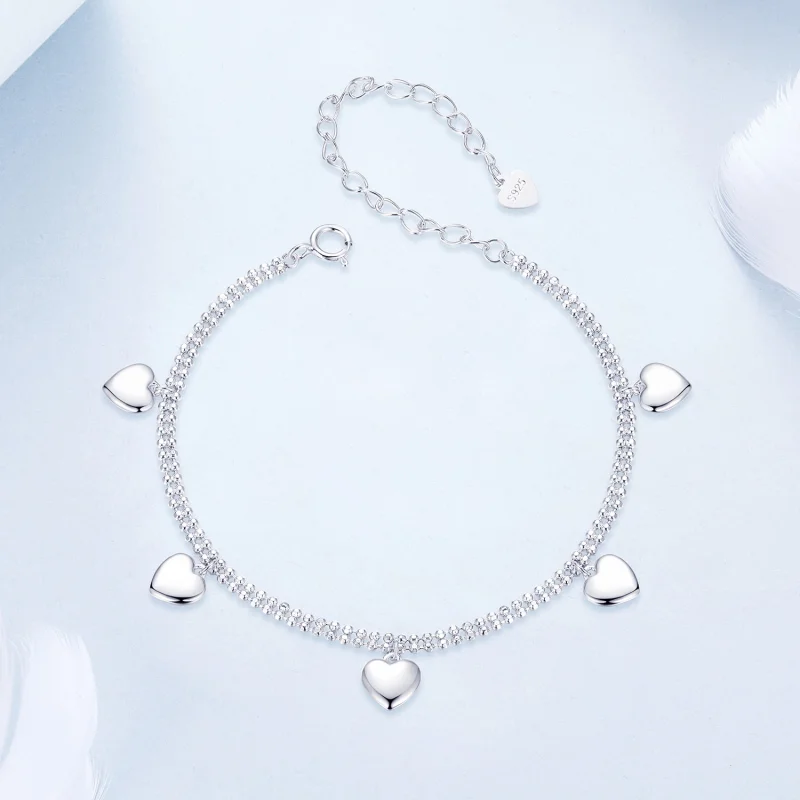 (image for) PANDORA Style Love double layer beads bracelet - BSB190 - View 4