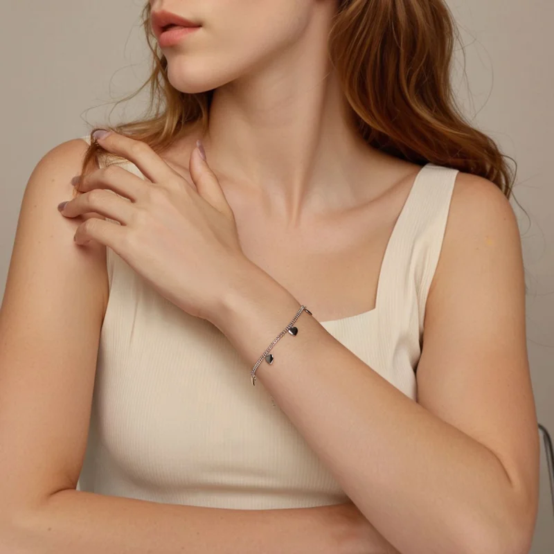 (image for) PANDORA Style Love double layer beads bracelet - BSB190 - View 7