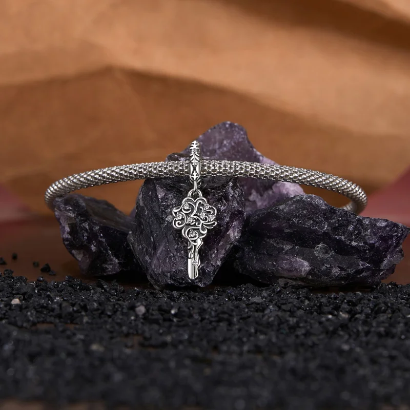 (image for) PANDORA Style Lucky Key Pendant - SCC2850 - View 3