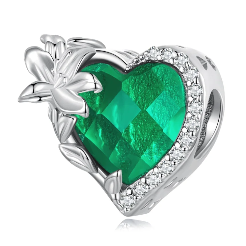 (image for) PANDORA Style May birthstone heart charm - BSC660-5 - Product Image