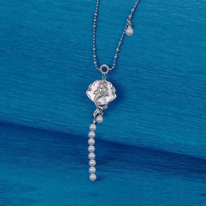(image for) PANDORA Style Mermaid Necklace - YIN113 - View 3
