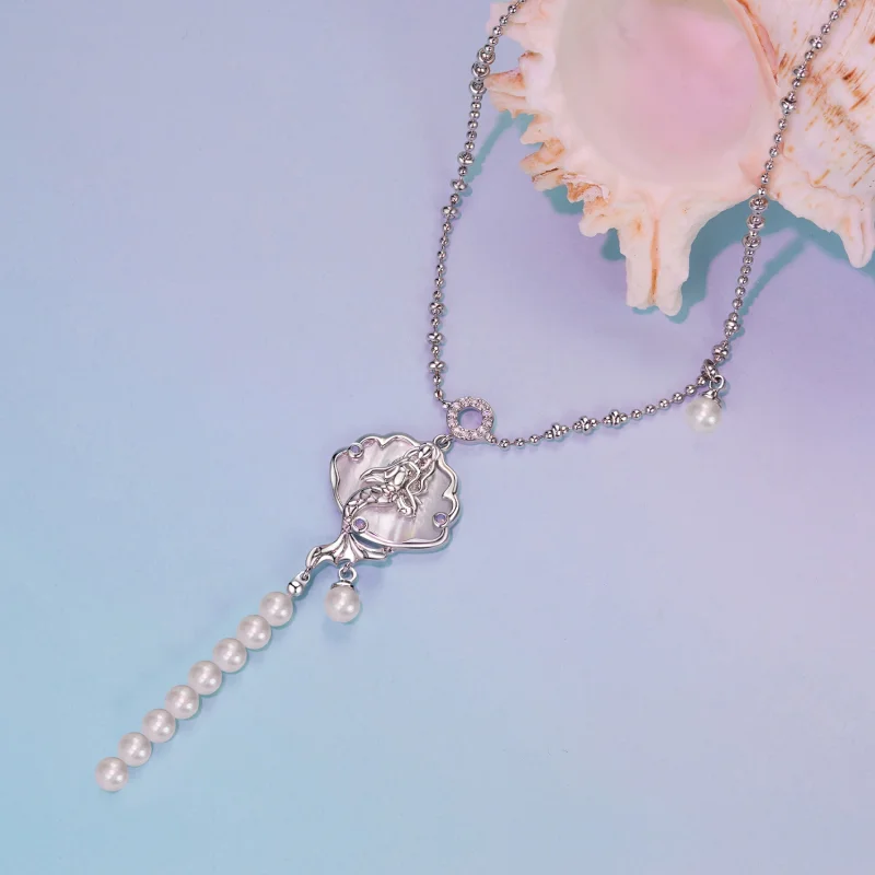 (image for) PANDORA Style Mermaid Necklace - YIN113 - View 4