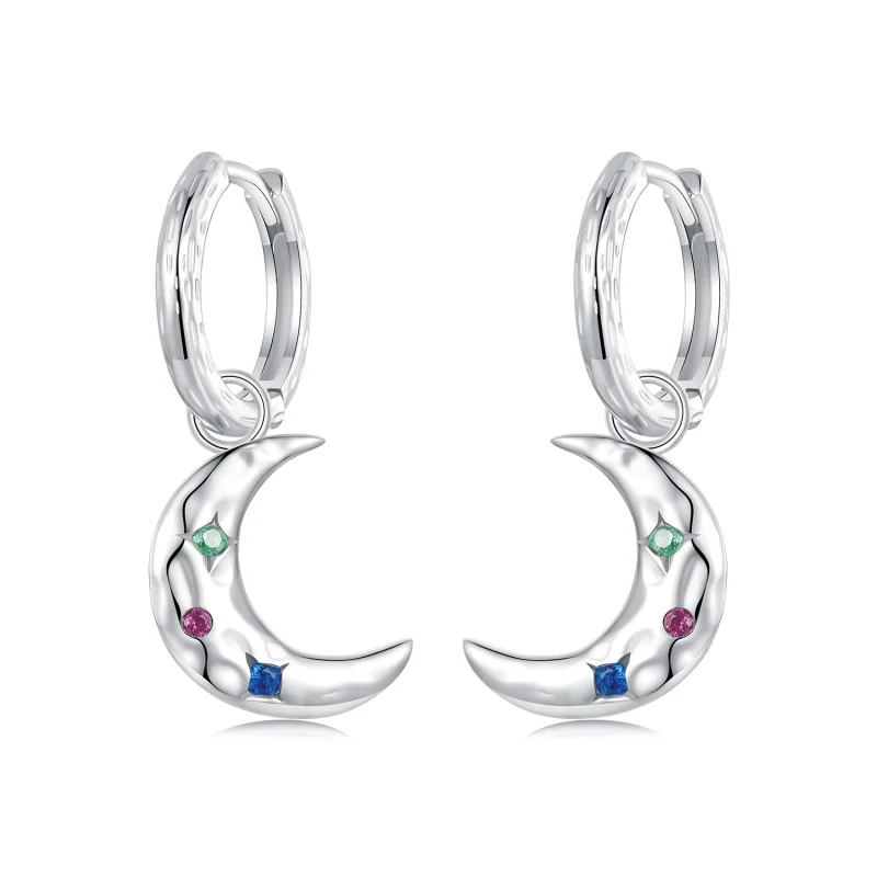 (image for) PANDORA Style Moon Earrings - SCE1778 - Product Image