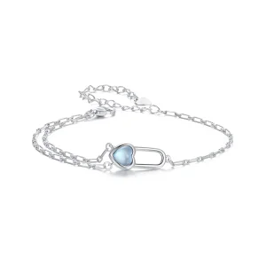 (image for) PANDORA Style Natural Aquamarine Bracelet - BSB191