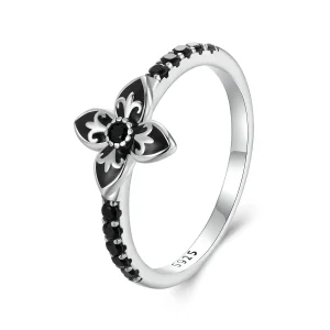 PANDORA Style Night Flower Ring - SCR1075 (image for) PANDORA Style Night Flower Ring - SCR1075