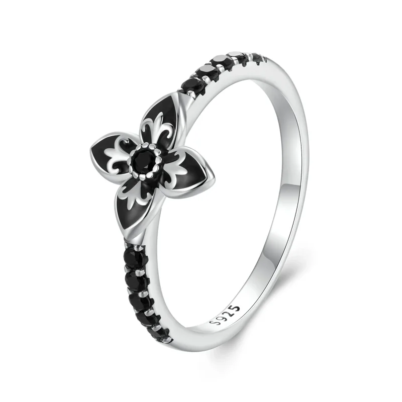 (image for) PANDORA Style Night Flower Ring - SCR1075 - Product Image