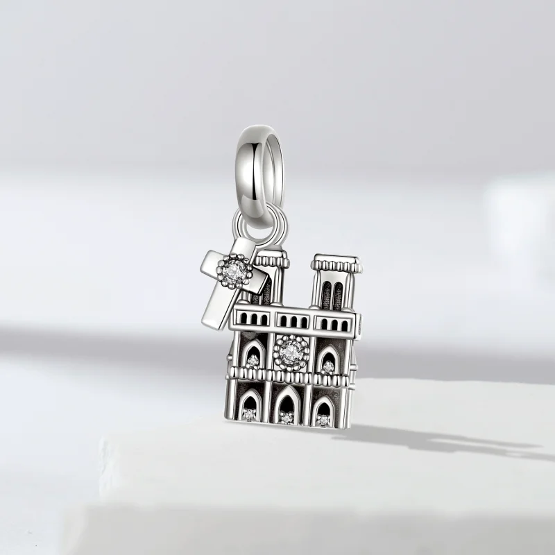 (image for) PANDORA Style Notre Dame de Paris Pendant - SCC2873 - View 2