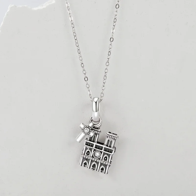 (image for) PANDORA Style Notre Dame de Paris Pendant - SCC2873 - View 3