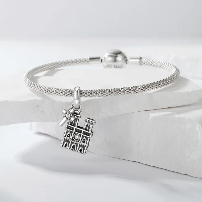 (image for) PANDORA Style Notre Dame de Paris Pendant - SCC2873 - View 4