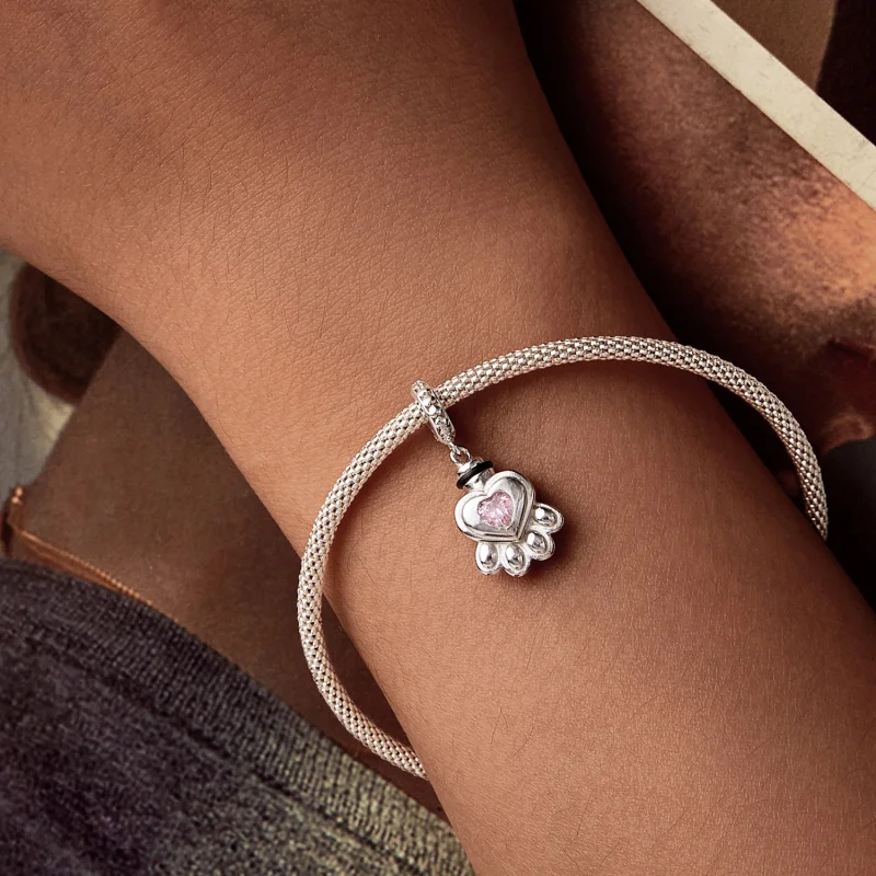 (image for) PANDORA Style Pet urn memorial box pendant - BSC1037 - View 6