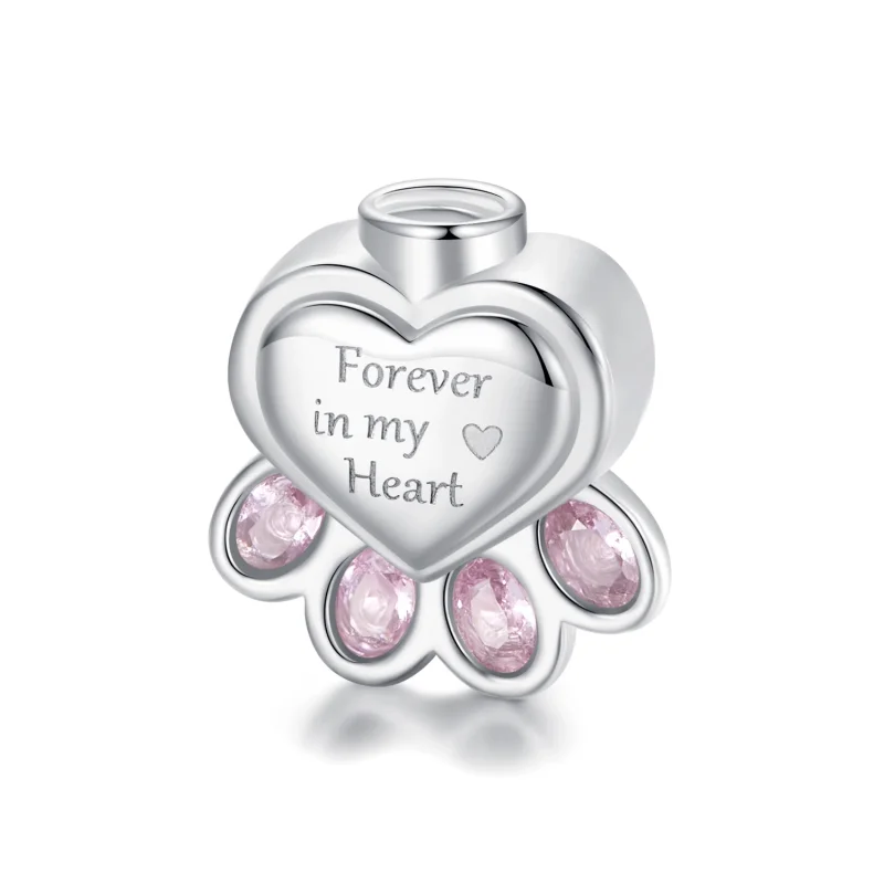 (image for) PANDORA Style Pet urn memorial box pendant - BSC1037 - View 9
