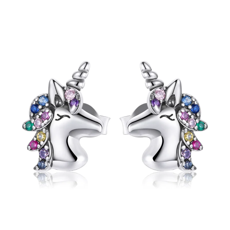 (image for) PANDORA Style Pointed Pony Stud - BSE496 - Product Image