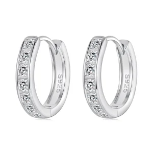 (image for) PANDORA Style Princess Square Sparkling Earrings - BSE1102