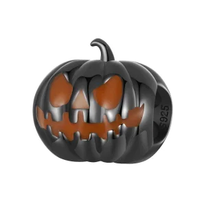 (image for) PANDORA Style Pumpkin Lantern Beads - SCC2899