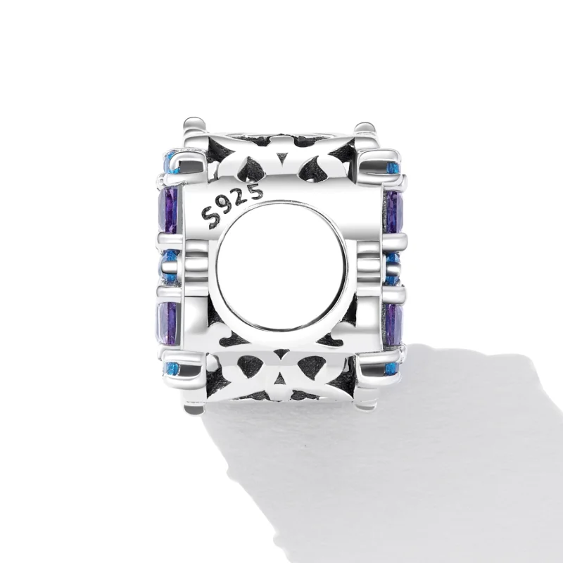 (image for) PANDORA Style Retro pattern beads - BSC618 - View 3