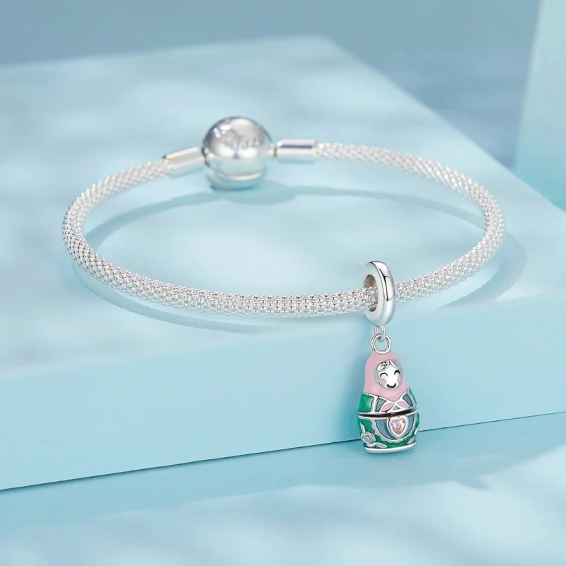 (image for) PANDORA Style Russian Doll Pendant - SCC2901 - View 3