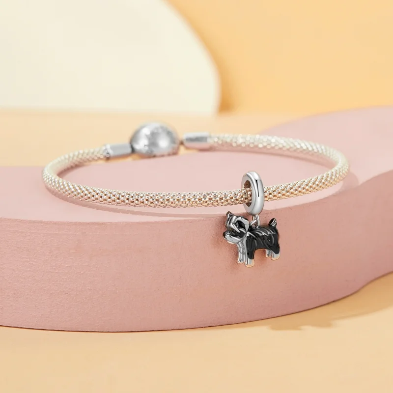 (image for) PANDORA Style Schnauzer Pendant - SCC2835 - View 3