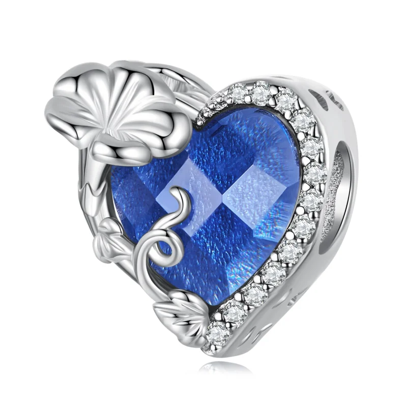 (image for) PANDORA Style September birthstone heart charm - BSC660-9 - Product Image