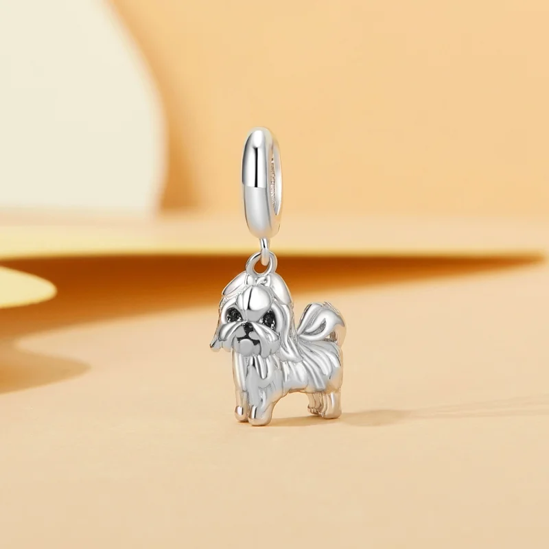 (image for) PANDORA Style Shih Tzu Pendant - SCC2834 - View 2